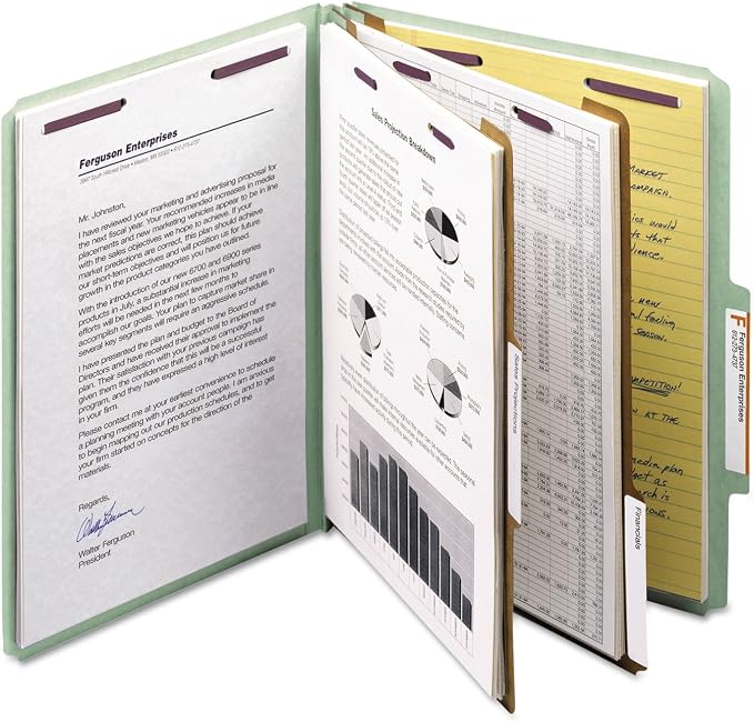 Smead Pressboard Classification File Folder - Image 4