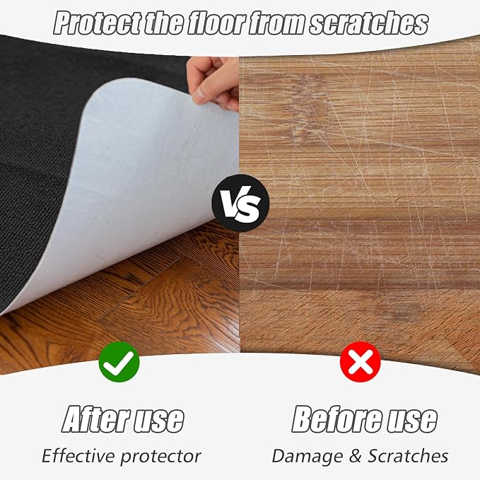 Sycoodeal Office Chair Mat for Hardwood Floor, Office Computer Gaming Chair Mat - Image 4