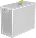Hanging File Organizer, Letter-Size File Holder Filing Box by GoldOrcle
