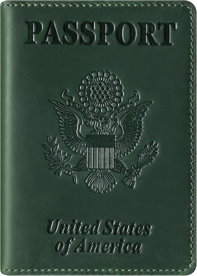 BIAOTIE Premium Leather Passport Holder Covers, Rfid Travel Wallet Passport by BIAOTIE