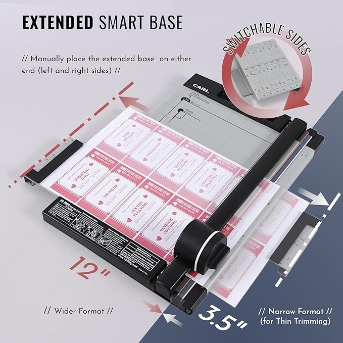 CARL Professional Rotary Paper Cutter - Image 4