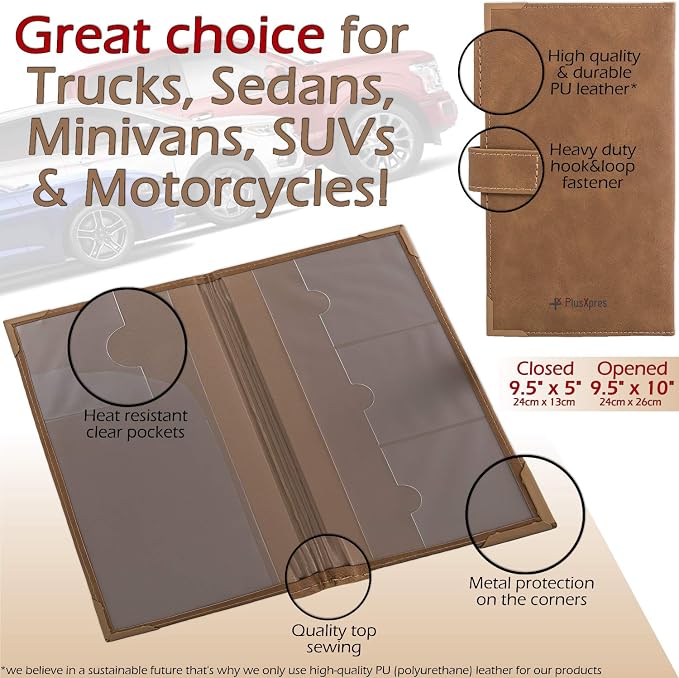 Auto Insurance and Registration Card Holder - Image 5