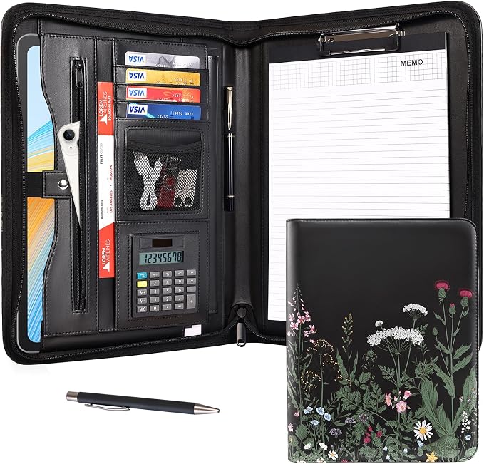Eshow Padfolio for Men Women by Eshow