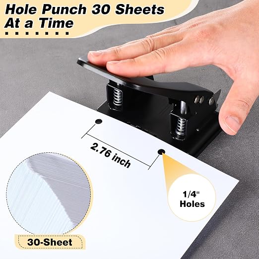 Dreyoo Heavy Duty 2 Hole Punch - Image 3