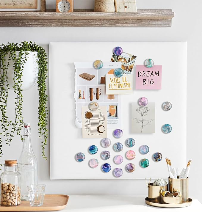 24Pcs Marble Push Pins, Decorative Push Pins - Image 7