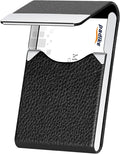 Padike Professional Business Card Holder PU Leather Business Card Case Name by padike