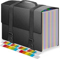 Expanding File Folders, 25 Pockets Accordion File Organizer, Expandable Filing by Vanulee
