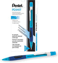Quicker Clicker Mechanical Pencil Transparent Blue Barrel by PentelofAmerica