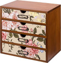 4-Drawer Vintage Desk Organizer by PrimoSupply