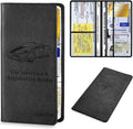 TILDOSAC Leather Car Registration and Insurance Card Holder, Car Document Holder by TILDOSAC