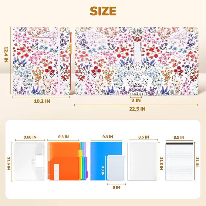 JoyCat 3 Ring Binder Clipboard - Image 2