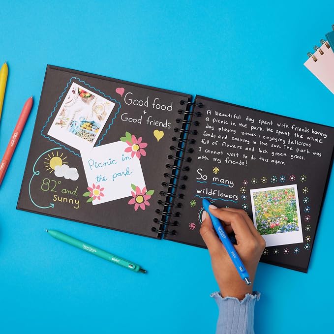Paper Mate InkJoy Gel Bright Pens, Medium Point, Retractable, Journaling - Image 6