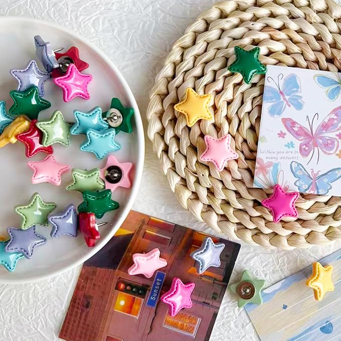 Decorative Thumb Tacks, Push Pins - Image 2