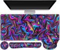 Gaming Mouse Pad, Large Desk Mat, Cute Desk Pad Protector, 4in1 XXL Mousepad + by ToLuLu