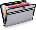 Fireproof Safe Waterproof Accordion File Bag Folder Expanding Filing Folder by Tamfile