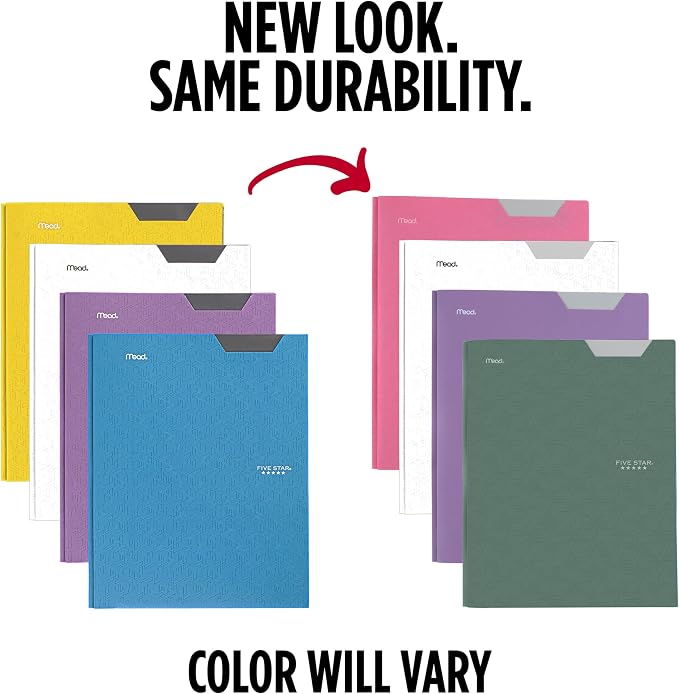 Five Star 2-Pocket Plastic Folder - Image 2
