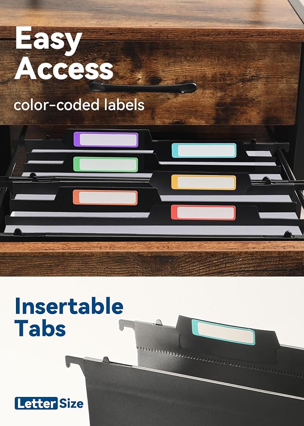 SortRax Plastic High Capacity Hanging File Folders, Side-Sealed Accordion Pocket - Image 4