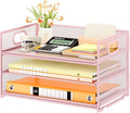 Subekyu 3 Tier Paper Letter Tray Organizer by SUBEKYU