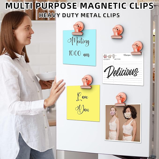 Grtard 48pack Magnetic Clips Heavy Duty, Magnet Clips - Image 6