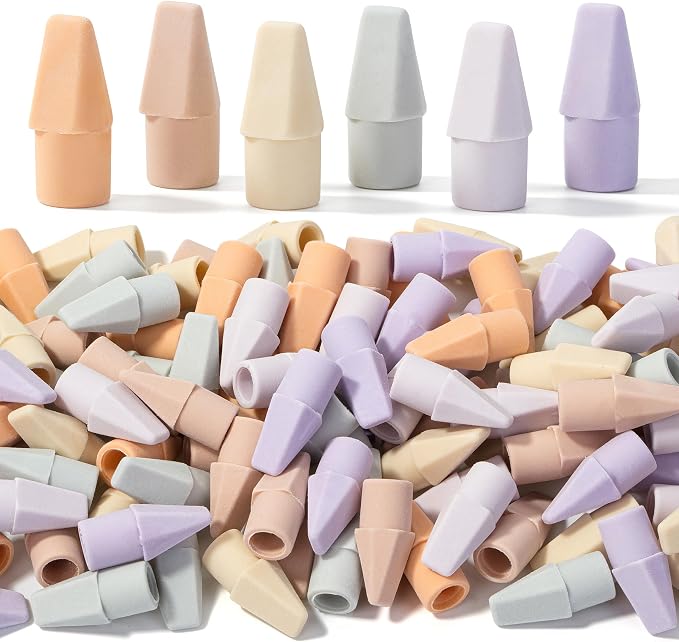 Mr. Pen- Pencil Erasers Toppers, 120 Pack, Latex Free, No Smudge | Mr Pen by MrPen