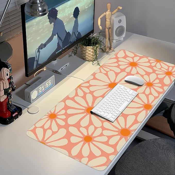 iCasso Desk Mat, Desk Matt for Desktop, Cute Desk Pad Mat, XXL Large Mouse Pad - Image 6