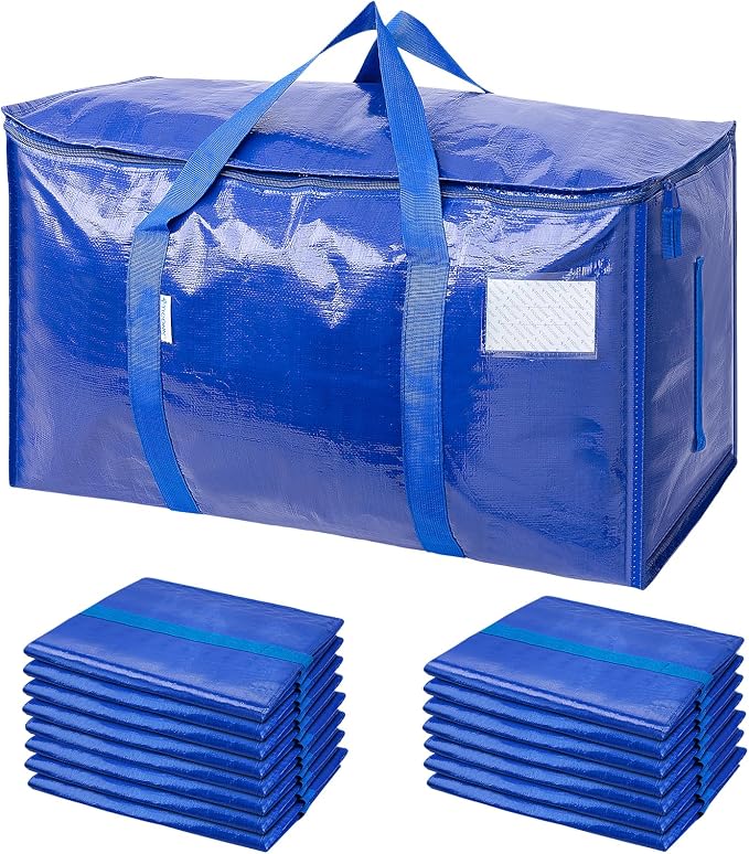 TICONN 16 Pack Extra Large Moving Bags Heavy Duty by TICONN