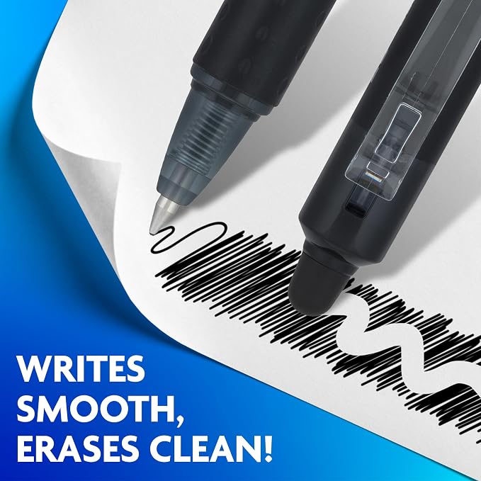 PILOT FriXion Clicker Erasable, Refillable & Retractable Gel Ink Pens, Fine - Image 2