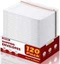 120 Pack White Rigid Mailers, Perfect Size Shipping Envelopes by Unknown