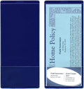 StoreSMART® - Navy Blue Plastic Policy/Lotto Ticket Holders - 300-Pack - by StoreSMART