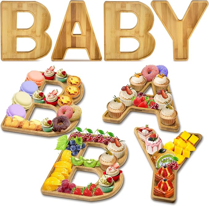 Larger Charcuterie Board Letters by Alimtee