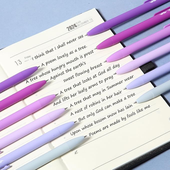 Mr. Pen- Retractable Gel Pens, 12 Pack, Lavender Legacy Barrel | Fine Point - Image 8