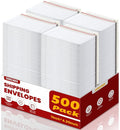 500 Pack Rigid Mailers, Perfect Size Shipping Envelopes by Unknown