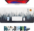 Galdas Mouse Pad For Gaming, Forest Background Pattern XXL XL Large Mouse Mat by Galdas