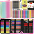 80pcs Drawing Kit Sketching Set Art Sketch Supplies Coloring pencils Kit 48 by Heshengping