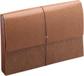 Smead Leather-Like Wallet, 15 x 10 Inches, 3.5-Inch Expansion, 10 per Box by SMEAD