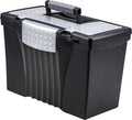 Storex Portable Letter/Legal Filebox by Storex