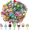 30 PCS Random Paper Clips Metal Paperclip Large Size Paper Clip Cute Bookmark by Pabucle