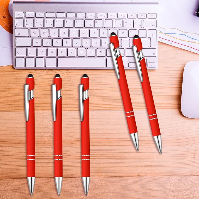 6 Pcs Blue Ink Ballpoint Pen - Image 6