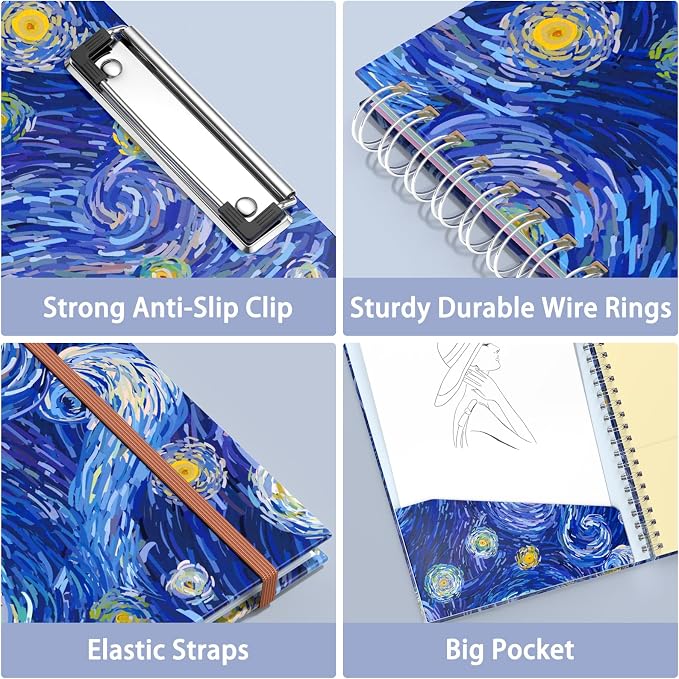 Rimilak Spiral Clipboard Folio - Image 5