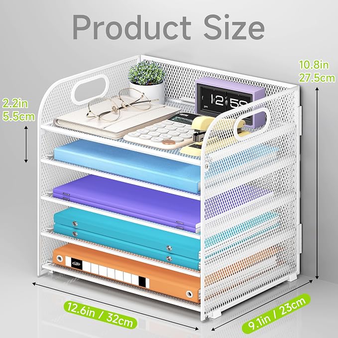Cawukege 5 Tier Paper Organizer - Image 5