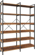 Huuger 6 Tier Bookshelf, Corner Bookshelf by Huuger