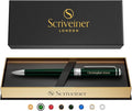 Scriveiner Personalized British Racing Green Ballpoint Pen by Scriveiner