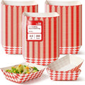 Fit Meal Prep [250 Pack 0.5 lb Paper Food Boats Heavy Duty Disposable Food Trays by FMPBRANDS