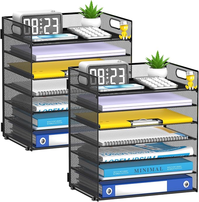 2 Pack 7 Tier Paper Organizer by Unknown