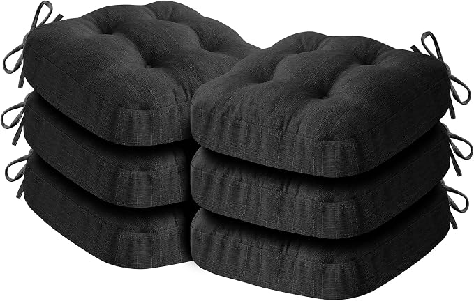 IASEAHK Chair Cushions for Dining Chairs, Dining Chair Cushions, Tufted Indoor by IASEAHK