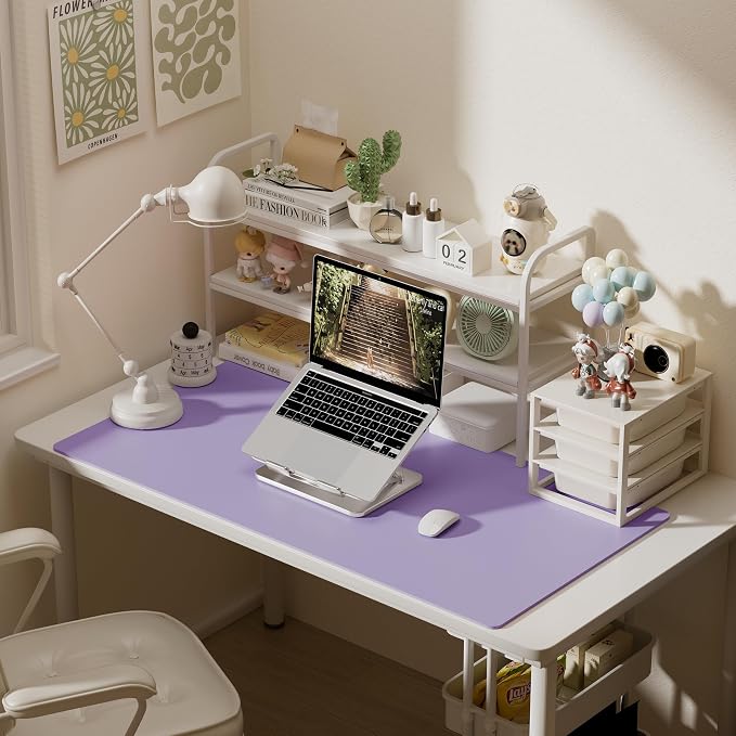 Aothia Faux Leather Desk Mat | Creates One Clean Surface - Image 9