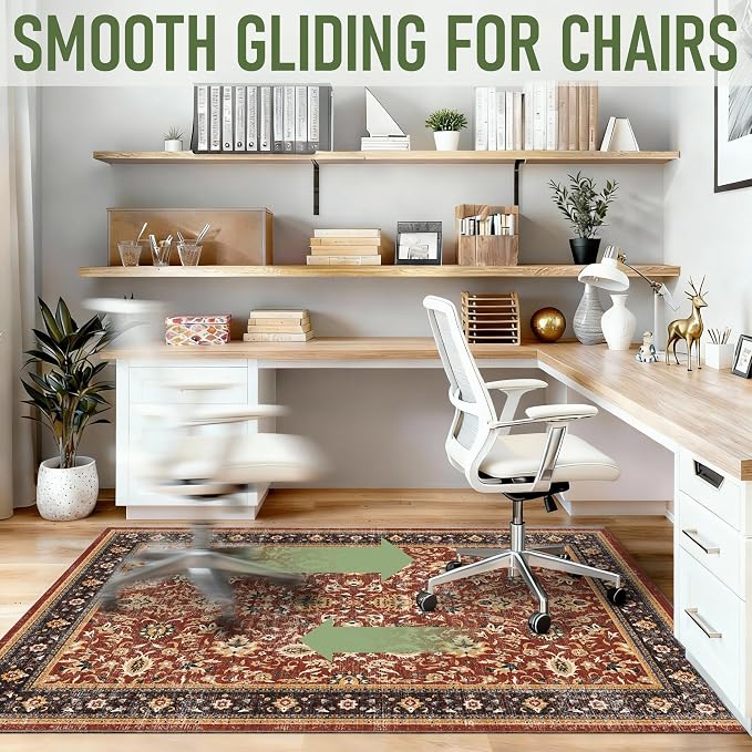 36"x48" Office Chair Mat for Hardwood, Under Desk Chair Mat for Home Office - Image 6