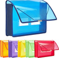 FANWU 6 Pack Plastic Expanding File Wallet Document Organizer by Unknown