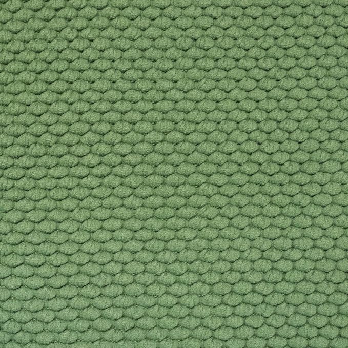 Sweet Home Collection 4 Pack Memory Foam Honeycomb Nonslip Back 16" x16" - Image 2