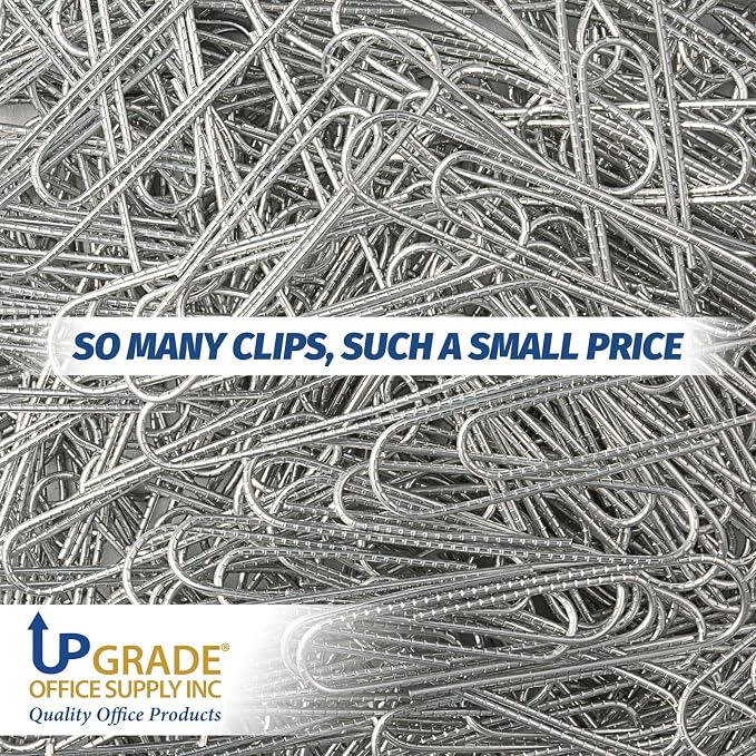 Upgrade Office Supply Jumbo Paper Clips, 6 Boxes of 100, Made in USA - Image 8